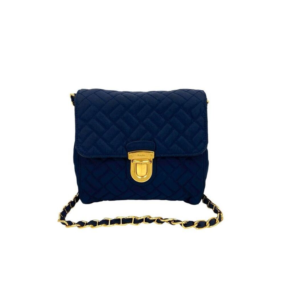 Prada Nylon Saffiano Leather Shoulder Bag - Picture 3 of 10